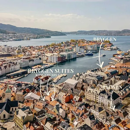 Апартаменты Bryggen L 1min To Bryggen & Floyen Берген